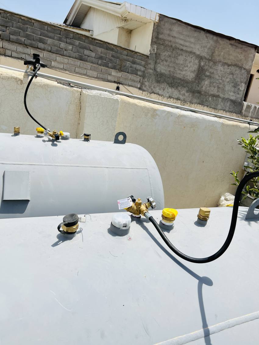 راهنمای نصب مخزن گاز مایع